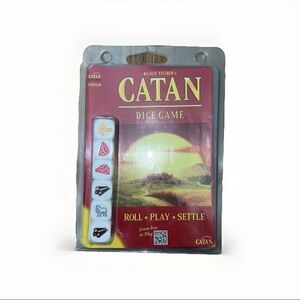 Settlers of Catan Dice Board Game Klaus Teuber CN3120 Used